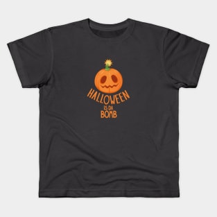 halloween is DA BOMB Kids T-Shirt